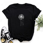 Dragon Print Women Tshirt Polyester Casual Funny t shirt Gift For Lady Yong Girl Top Tee