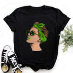 Dragon Print Women Tshirt Polyester Casual Funny t shirt Gift For Lady Yong Girl Top Tee