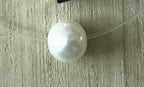 5 Colors Dazzling Zircon Necklace Invisible Transparent Fishing Line Simple Pendant Necklace Jewelry For Women Pearl Jewelry