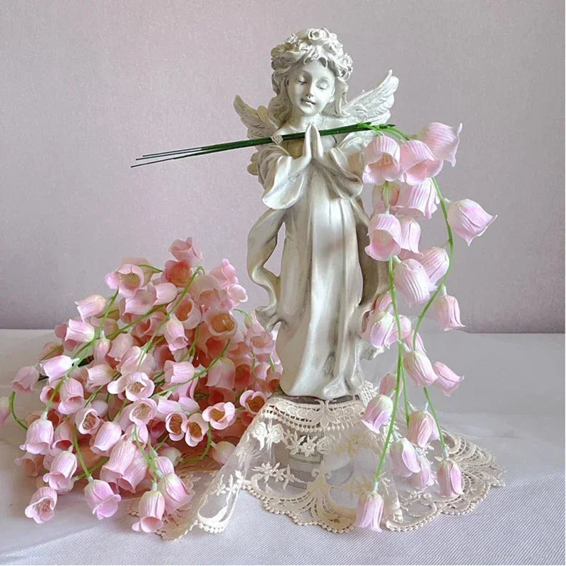 LED Fairy String Lights Lily of The Valley Flowers Light for Wedding Party Bedroom Backdrop Wall Holiday Christmas Decor