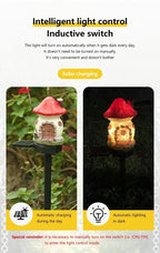 Solar Powered Fairy House Lawn Lamp Solar Led Light Outdoor Garden Decoration Lamp Waterproof Solar Lights