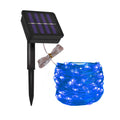Fairy Lights Solar Garden Lights String Lights with 8 Modes Waterproof Wire Lights for Patio Yard Trees Christmas Party