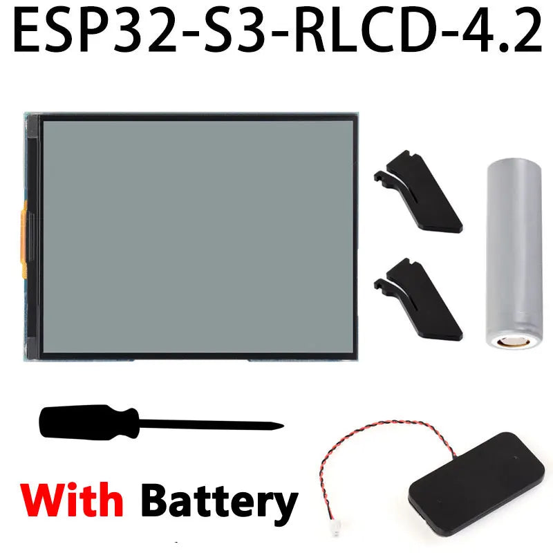 Waveshare ESP32-S3 For Xiaozhi AI  4.2inch RLCD Total Reflection Screen 4.2 inch Development Board Deepseek