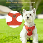 Pet Dog Harness Leash Set Small Medium Dog Cat Vest Breathable Puppy Chest Strap French Bulldog Chihuahua Harness Pet Supplies