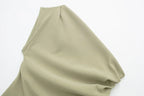 Asymmetric T-shirt New Women's Fashion Trend Spicy Girl Celebrity Temperament Off Shoulder Top