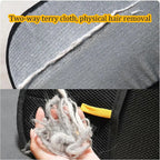 Pet Hair Removal Tools Reusable Gloves Pet Double Sided Beauty Gloves Carpet Removal Pet Fur Hair Pet Supplies Sofa Carpet Home