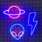 LED Neon Sign with USB/Battery for Bar Bedroom Game Room Wedding Party Wall Decor Christmas Gift Customizable Lighting