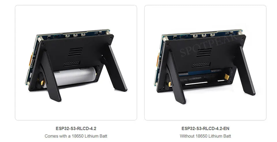 Waveshare ESP32-S3 For Xiaozhi AI  4.2inch RLCD Total Reflection Screen 4.2 inch Development Board Deepseek