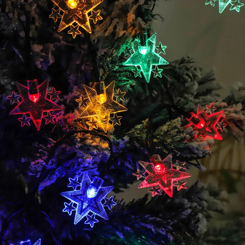 200 Leds Solar Fairy Lights for Garden Decorations Outdoor Christmas String Lights for Yard Decor Waterproof