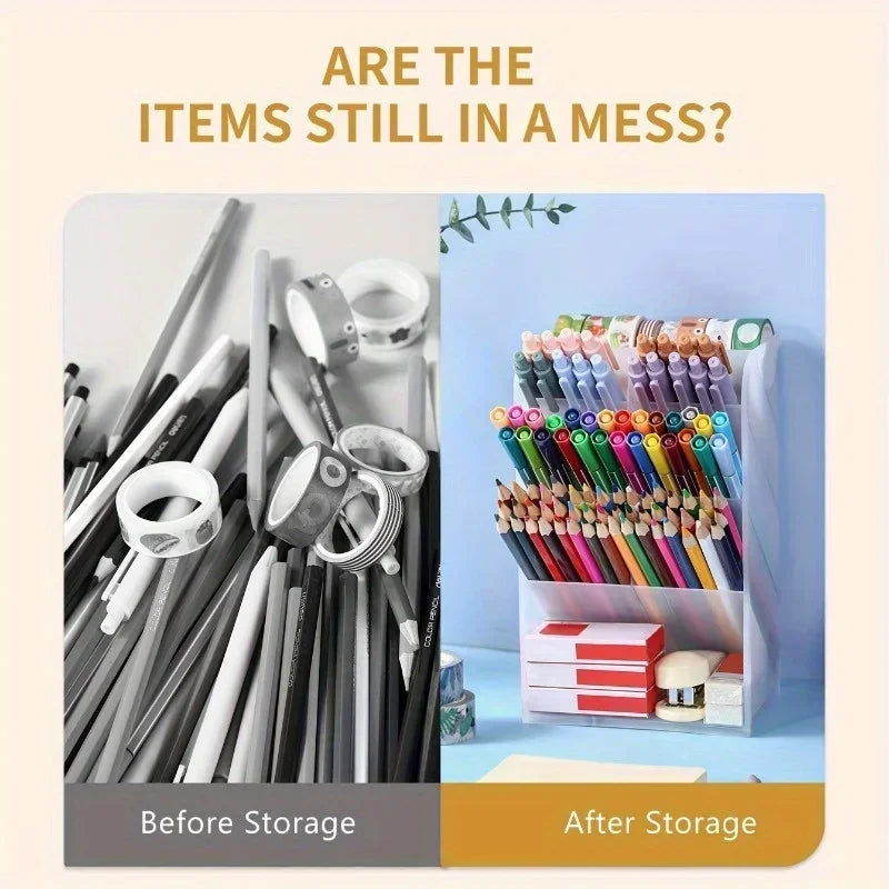 pen holder  pencil organizer  pen organizer  pen holder desk organizer  stationery holder  pencil tray  pen organizer