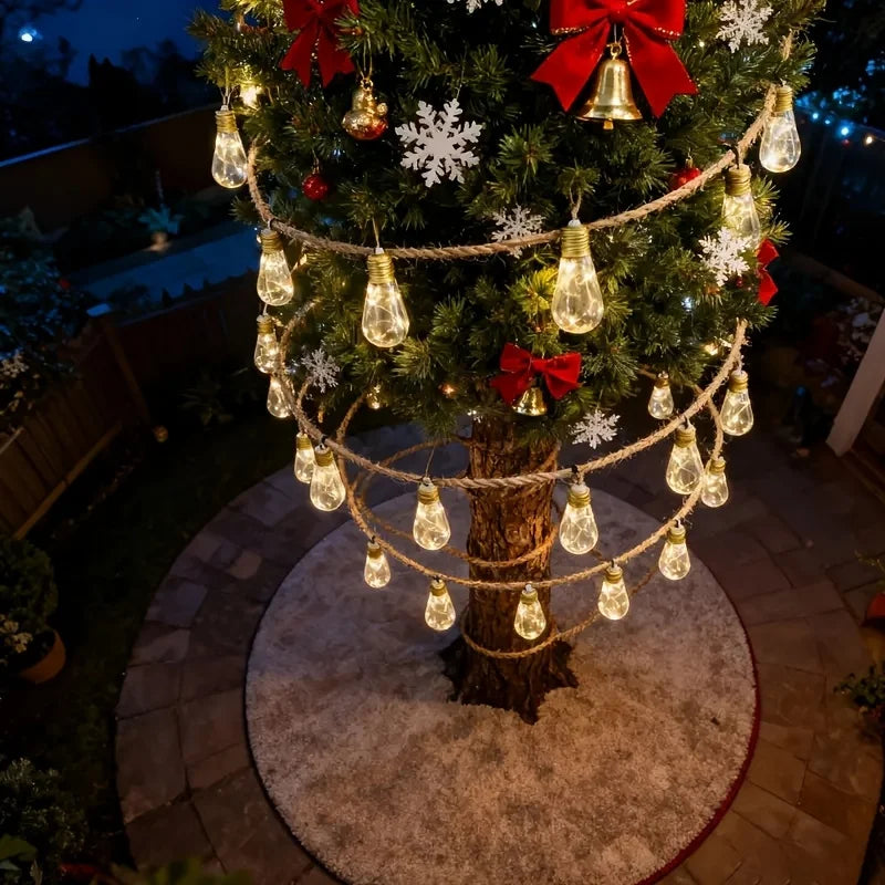 New Arrival! Solar Fairy Lights with 25/15/10 Unbreakable Clear Bulbs - IP44 Waterproof & 8 Modes for Outdoor Bliss!
