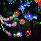 200 Leds Solar Fairy Lights for Garden Decorations Outdoor Christmas String Lights for Yard Decor Waterproof