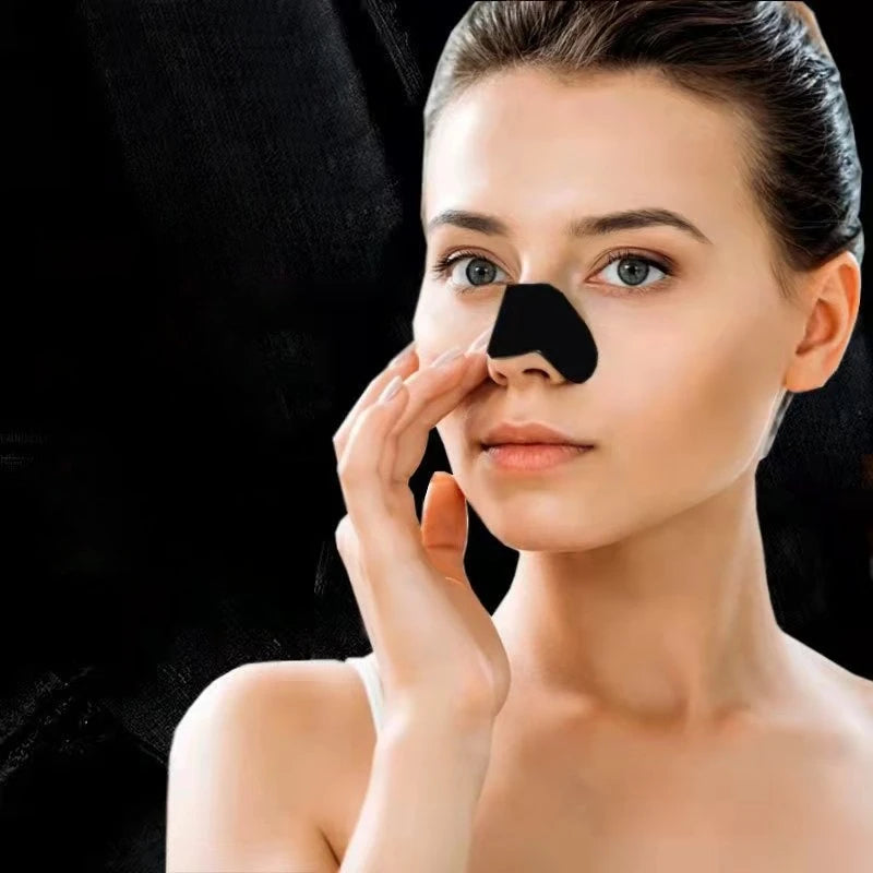 100/50PCS Unisex Blackhead Remove Mask Nasal Strips Shrink Cleansing Pore Nose Black Head Remove Stickers Skin Care Mask Patch