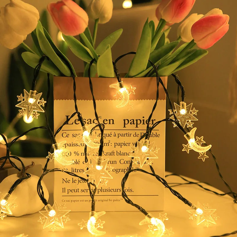 200 Leds Solar Fairy Lights for Garden Decorations Outdoor Christmas String Lights for Yard Decor Waterproof