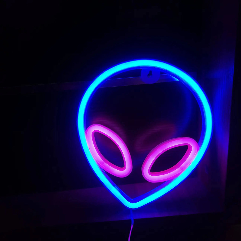 LED Neon Sign with USB/Battery for Bar Bedroom Game Room Wedding Party Wall Decor Christmas Gift Customizable Lighting