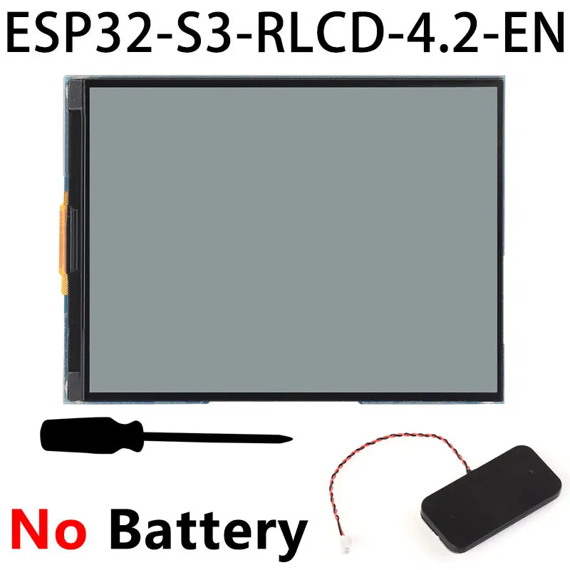 Waveshare ESP32-S3 For Xiaozhi AI  4.2inch RLCD Total Reflection Screen 4.2 inch Development Board Deepseek