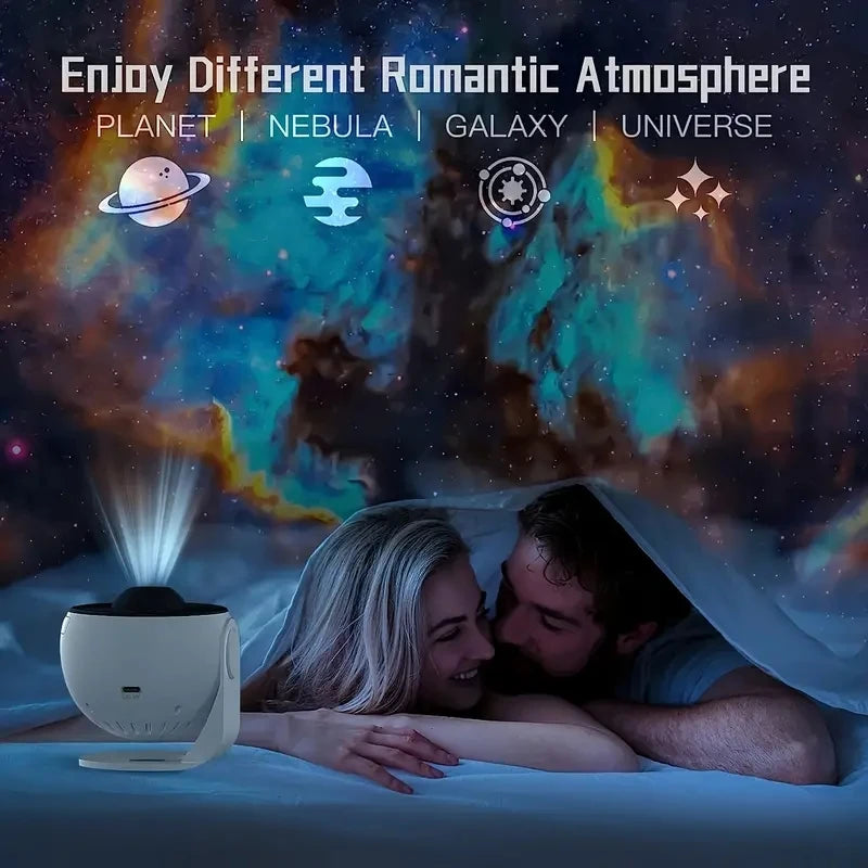 Fantasy Sleep Light Starry Stars Galaxy Projection Lamp Toy 12 in 1 Science Cosmic Wonders Scenery Light For Kids Christmas Gift