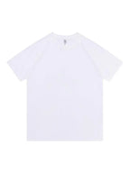 Bornladies Summer 100% Cotton Women's T-shirt Bottoming Basic Fashionable Solid Lady Short Sleeve Loose Tops Shirts 230g/㎡ Tops