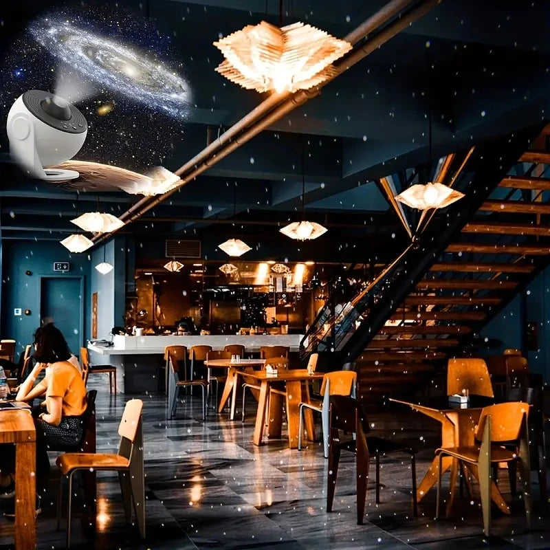 Fantasy Sleep Light Starry Stars Galaxy Projection Lamp Toy 12 in 1 Science Cosmic Wonders Scenery Light For Kids Christmas Gift