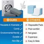 Dog Pee Pad Reusable Washable Dog Urine Mat Car Seat Floor Sofa Waterproof Absorbent Puppy Cat Training Diaper Mat Pet Supplies
