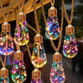 New Arrival! Solar Fairy Lights with 25/15/10 Unbreakable Clear Bulbs - IP44 Waterproof & 8 Modes for Outdoor Bliss!