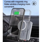 Magnetic Car Air Vent GPS Phone Holder Stand Wireless Charger For Magsafe iPhone 17 16 15 14 13 12 Pro Max Cellphone Bracket