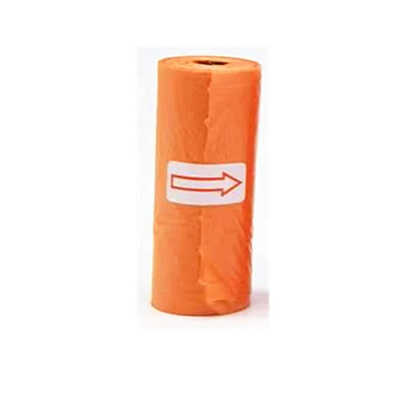 Random Color Cartoon Paw Graphic Dog Poop Bags Pet Poop Bags Leak-Proof Dog Waste Bags For Pet Supplies