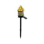 Solar Powered Fairy House Lawn Lamp Solar Led Light Outdoor Garden Decoration Lamp Waterproof Solar Lights