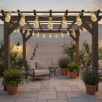 New Arrival! Solar Fairy Lights with 25/15/10 Unbreakable Clear Bulbs - IP44 Waterproof & 8 Modes for Outdoor Bliss!