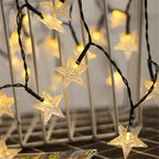 LED Solar Powered Fairy Lights Outdoor Solar Star String Lights For Christmas Patio Garden Yard Porch Wedding Birthday Decor