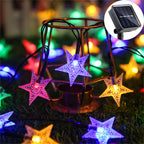 LED Solar Powered Fairy Lights Outdoor Solar Star String Lights For Christmas Patio Garden Yard Porch Wedding Birthday Decor