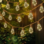 New Arrival! Solar Fairy Lights with 25/15/10 Unbreakable Clear Bulbs - IP44 Waterproof & 8 Modes for Outdoor Bliss!