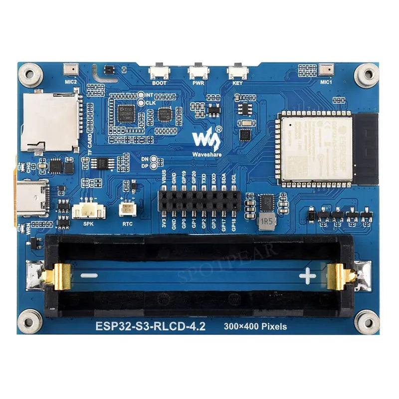 Waveshare ESP32-S3 For Xiaozhi AI  4.2inch RLCD Total Reflection Screen 4.2 inch Development Board Deepseek