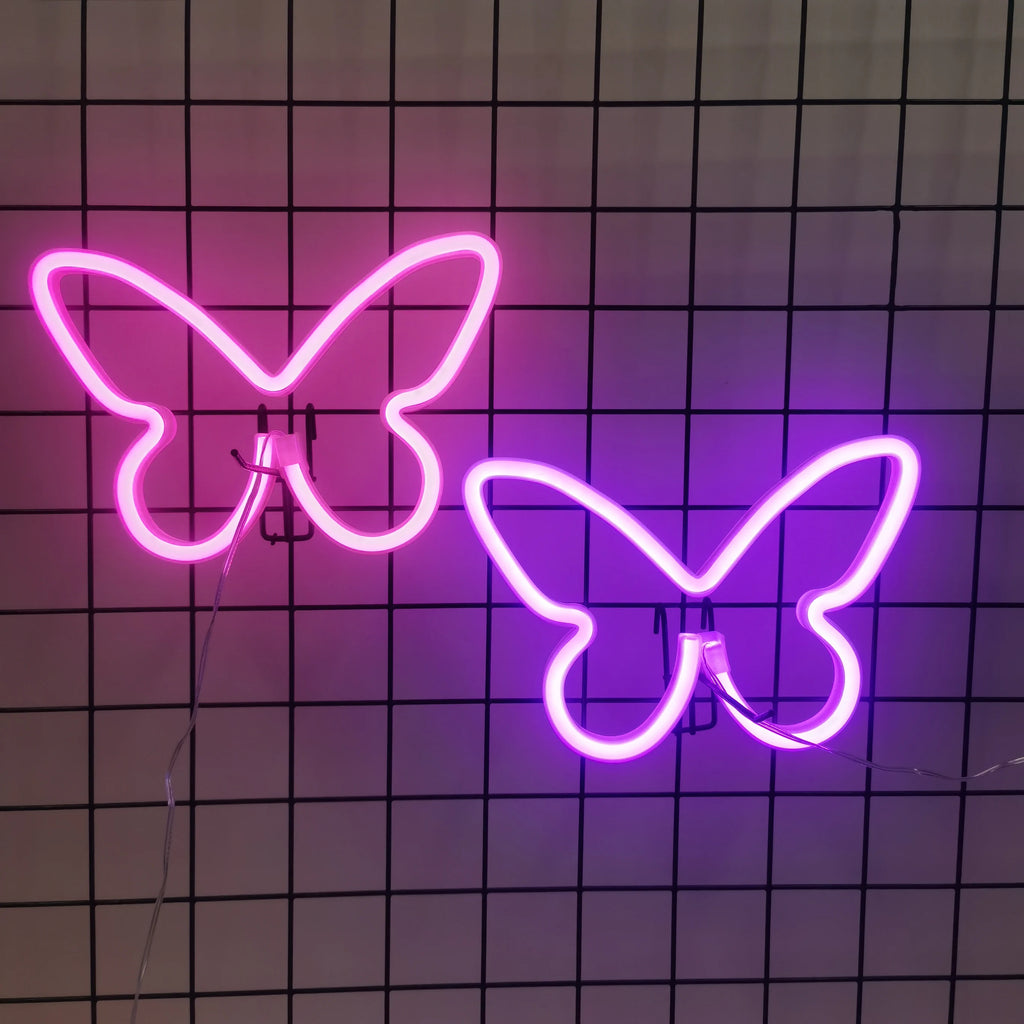 LED Neon Sign with USB/Battery for Bar Bedroom Game Room Wedding Party Wall Decor Christmas Gift Customizable Lighting