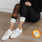 S-XL Autumn Winter Women Fleece Leggings Letter Embroidery Design Warm Velvet Thicken High Waist Butt-Lifting Tights Casual Wear