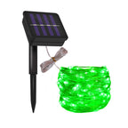 Fairy Lights Solar Garden Lights String Lights with 8 Modes Waterproof Wire Lights for Patio Yard Trees Christmas Party