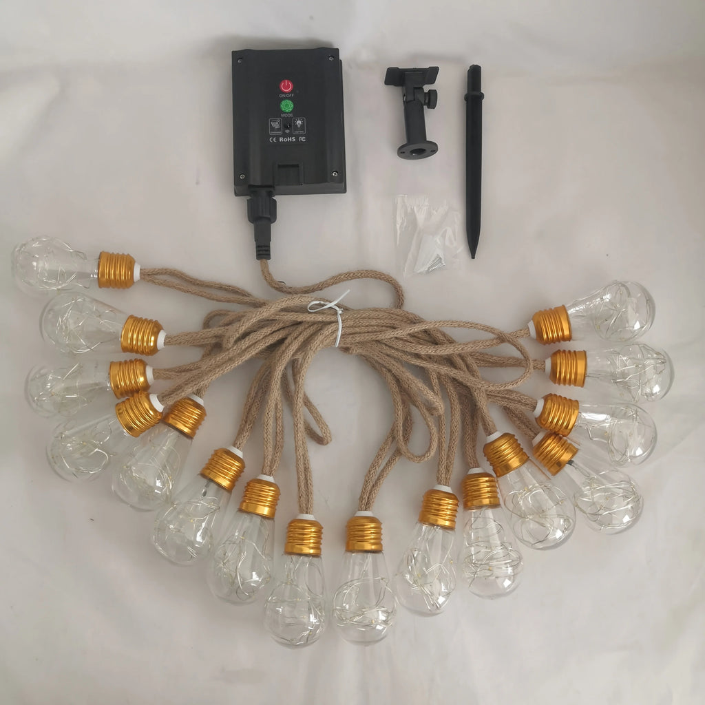 New Arrival! Solar Fairy Lights with 25/15/10 Unbreakable Clear Bulbs - IP44 Waterproof & 8 Modes for Outdoor Bliss!