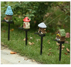 Solar Powered Fairy House Lawn Lamp Solar Led Light Outdoor Garden Decoration Lamp Waterproof Solar Lights