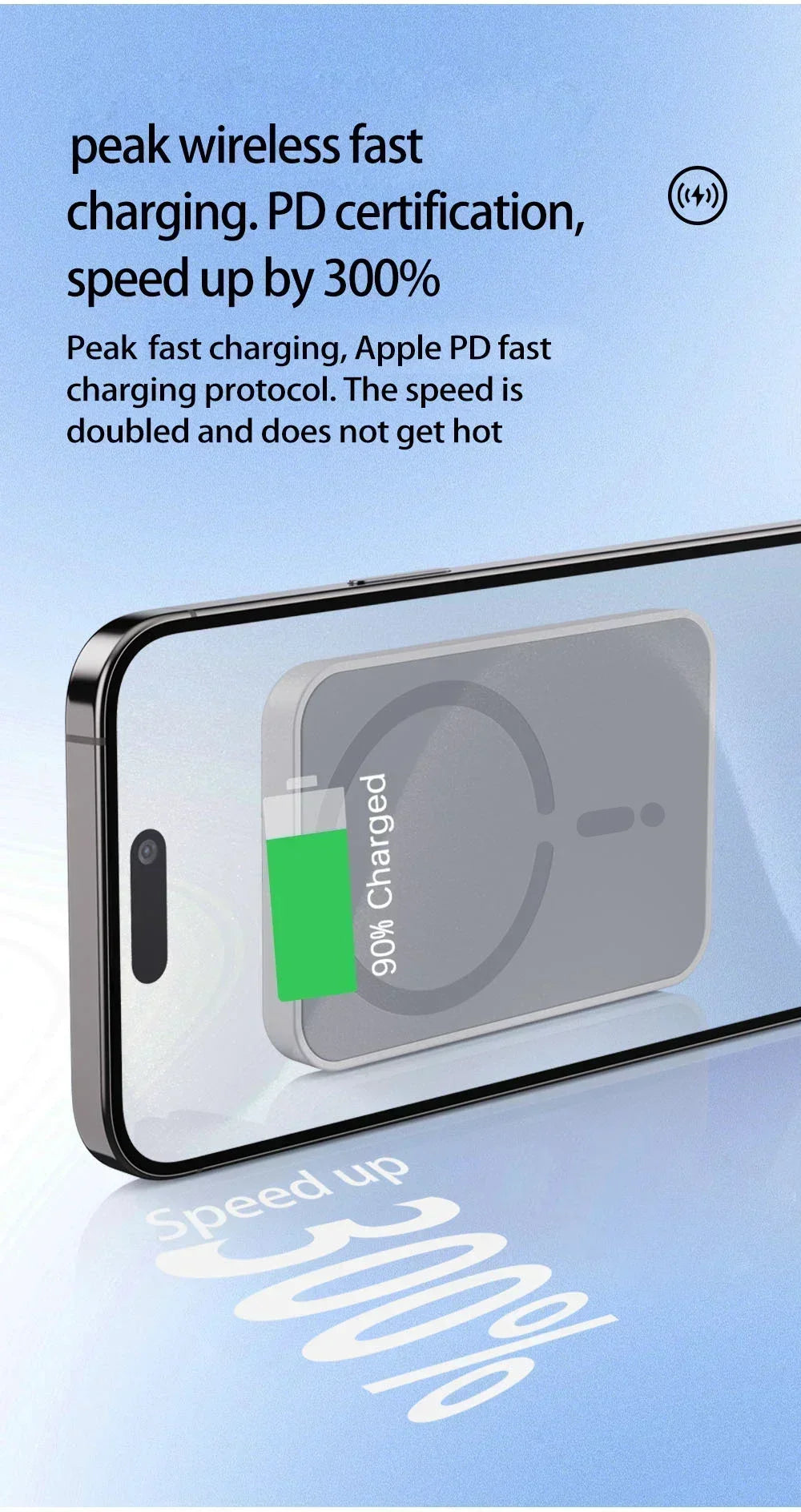 Magnetic Car Air Vent GPS Phone Holder Stand Wireless Charger For Magsafe iPhone 17 16 15 14 13 12 Pro Max Cellphone Bracket