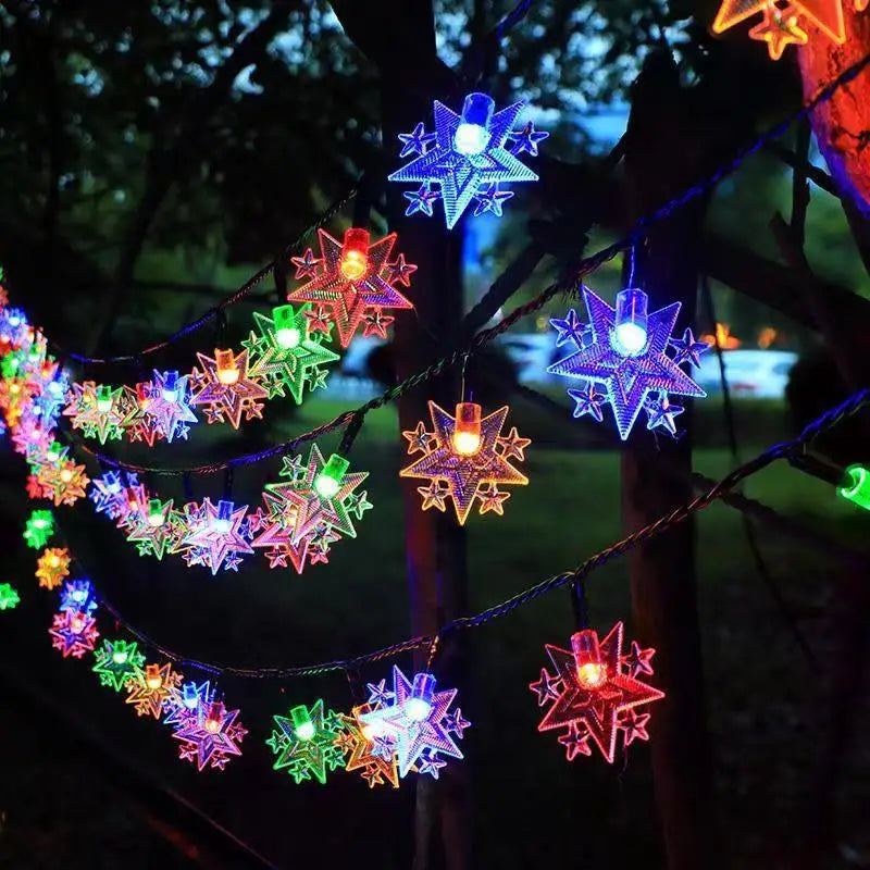 200 Leds Solar Fairy Lights for Garden Decorations Outdoor Christmas String Lights for Yard Decor Waterproof
