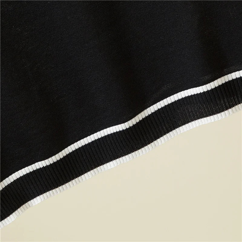 Camisetas Thin Knitted T Shirt Women Short Sleeve Summer Tops Casual Clothes Striped Fashion T-Shirt Tee Shirt Blusas 18841