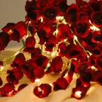 LED Fairy String Lights Lily of The Valley Flowers Light for Wedding Party Bedroom Backdrop Wall Holiday Christmas Decor