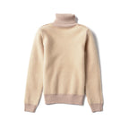 Thicken Velvet Turtleneck Sweater Women Korean Fashion Lined Warm Sueter Knitted Pullover Slim Top Winter Jersey Knitwear Jumper