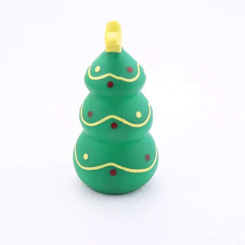 Bite Resistant Squeaky Dog Rubber Toy Latex Chew Toy in Animal Shapes for Puppy Sound Making Pet Supplies for Dogs