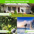 Fairy Lights Solar Garden Lights String Lights with 8 Modes Waterproof Wire Lights for Patio Yard Trees Christmas Party