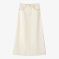 AS SS26  stretch denim skirt fashion lady wear elastic fabric ( waist expands about 2-3cm)
