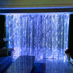 Remote Control Fairy Lights 3 4 6 Meters USB LED Curtain String Lights for Christmas Home Bedroom Decoration Festive Party