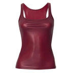 Solid Tank Top Women Edgy Clothes Y2k Accessories Sleeveless Ropa De Mujer Square Collar Camison Verano Korean Fashion Clothing