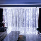 Remote Control Fairy Lights 3 4 6 Meters USB LED Curtain String Lights for Christmas Home Bedroom Decoration Festive Party