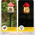 Solar Powered Fairy House Lawn Lamp Solar Led Light Outdoor Garden Decoration Lamp Waterproof Solar Lights